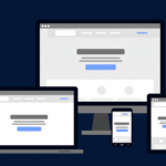 Responsive design showing a desktop, laptop, tablet and phone